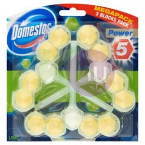 Domestos Power5 WC-rúd 3x55g Lime 82510107