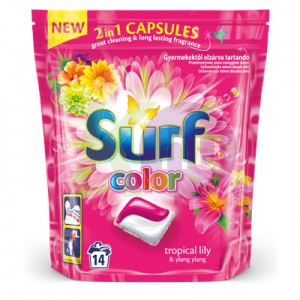 Surf duo kapszula 14db Tropical Lily & Ylang ylang 82510140
