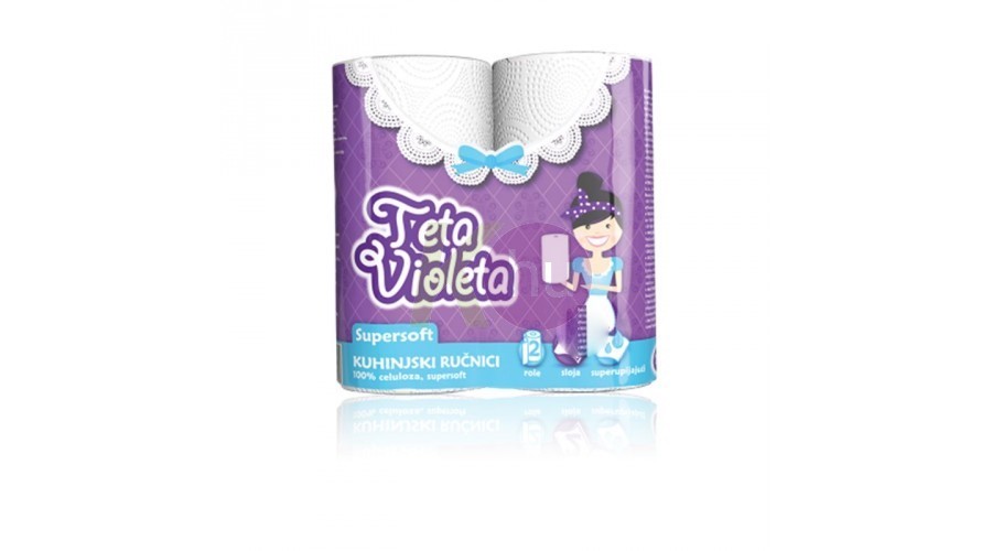 Violeta Piknik 3 rétegű törlőpapír 2 tek. 82600000