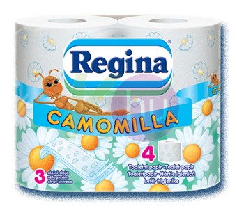 Regina 3 rétegű toalettpapír 4 tekercses Kamilla 82700000