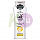 Gliss Kur sampon 250ml szőke hajra 13100700