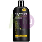 Syoss sampon 500ml hidratáló és ápoló 13100735