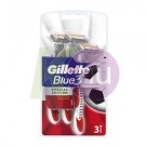 Gillette Gillette Blue3 eldobható borotva 3db piros 15032005