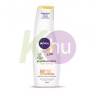 Nivea naptej 200ml F50+ gyerek sensitive 17020912