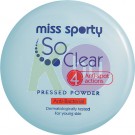 Miss Sporty MS So Clear púder 18103330