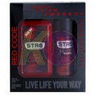 STR8 17.kar.csom Red Code pumpás 85ml + tus 250ml 22221165