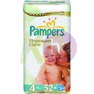 Pampers Premium Maxi 52    (4)   7-18 kg 31001540