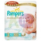 Pampers Premium Midi 80   (3) 31007104