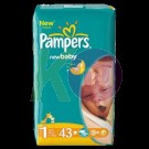 Pampers Newborn 43 pelenka (1) 2-5kg 31020000