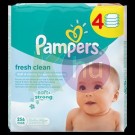 Pampers törlőkendő  Fresh Clean ut. 4*64-es 31098710