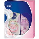 Nivea 15 kar.csom Harmony tus 250ml + Pearl&Beauty deo 150ml 52645911